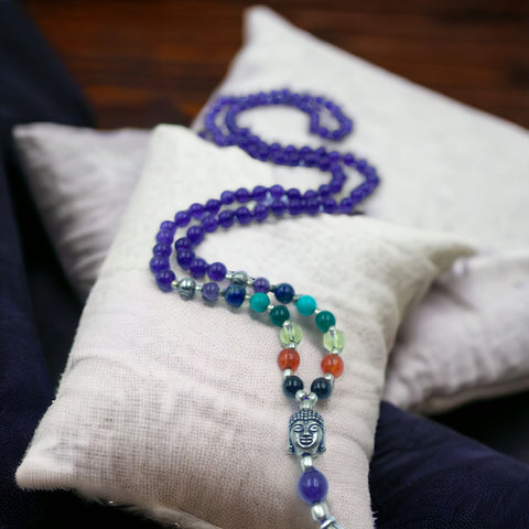 Exclusive yoga Seven Chakra mala (Colour Blue) Exclusive yoga Seven Chakra mala (Colour Blue)
