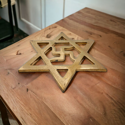 The Brown Copper Vastu Swastik Yantra The Brown Copper Vastu Swastik Yantra