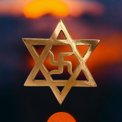 The Brown Copper Vastu Swastik Yantra The Brown Copper Vastu Swastik Yantra
