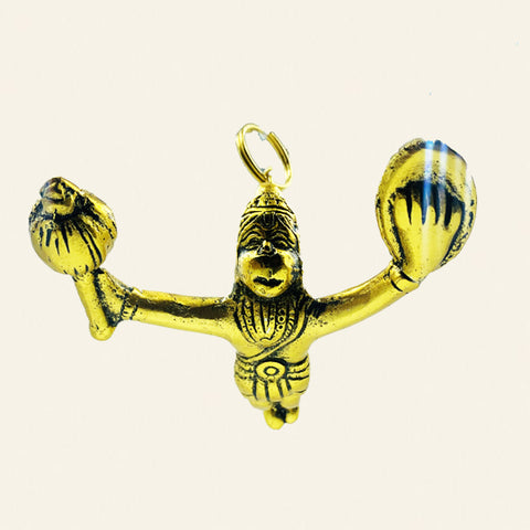 Lord Hanuman Flying with Sanjeevani Mountain Hanging Lord Hanuman Flying with Sanjeevani Mountain Hanging