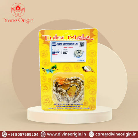 Orignal Tulsi Jaap Mala With Lab Tested Orignal Tulsi Jaap Mala With Lab Tested