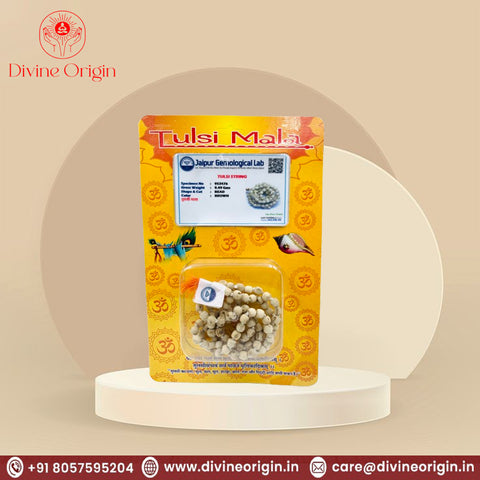Orignal Tulsi Jaap Mala With Lab Tested Orignal Tulsi Jaap Mala With Lab Tested