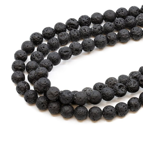 Natural Lava Mala - Jap Natural Lava Mala - Jap
