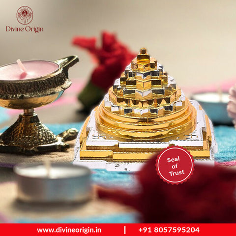 The Gold Plated Shree Yantra The Gold Plated Shree Yantra