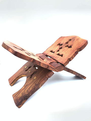 Wooden Holy Book Stand(Rahal) (10inch) Wooden Holy Book Stand(Rahal) (10inch)