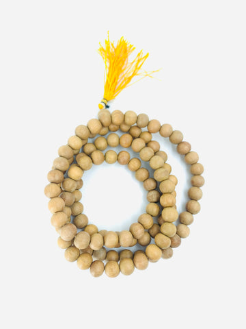 Original White Sandalwood Mala Chandan Mala Original White Sandalwood Mala Chandan Mala