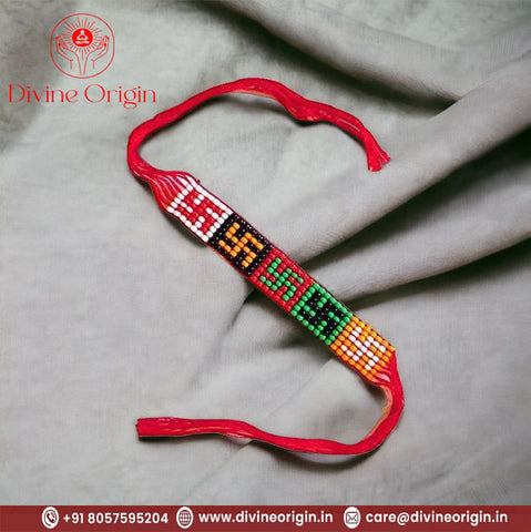 Bracelet Swastik Band Fashion Beaded Red Bracelet Bracelet Swastik Band Fashion Beaded Red Bracelet
