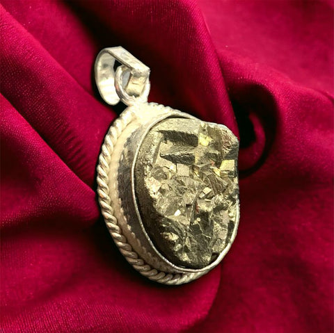 The Original Pyrite Pendent (Locket) The Original Pyrite Pendent (Locket)