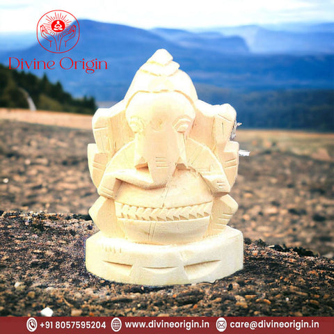 Real Carved Shwetarka Ganesha Shvetark Ganpati Carved Real Carved Shwetarka Ganesha Shvetark Ganpati Carved