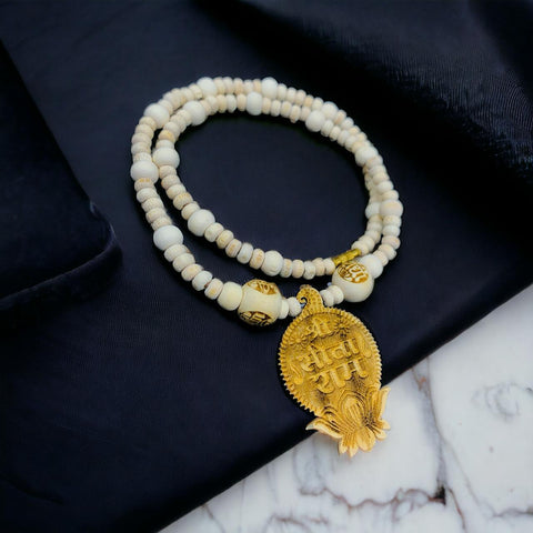 The Tulsi Mala With Shree Sita Ram Locket The Tulsi Mala With Shree Sita Ram Locket