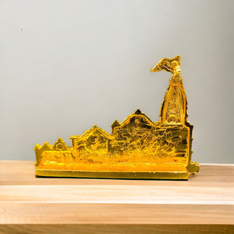 Shri Ram Mandir Ayodhya Model Showpiece for Home and Office Decor & Spiritual Gift Shri Ram Mandir Ayodhya Model Showpiece for Home and Office Decor & Spiritual Gift