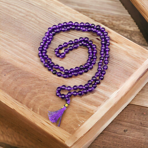 The Orignal Amethyst Mala The Orignal Amethyst Mala