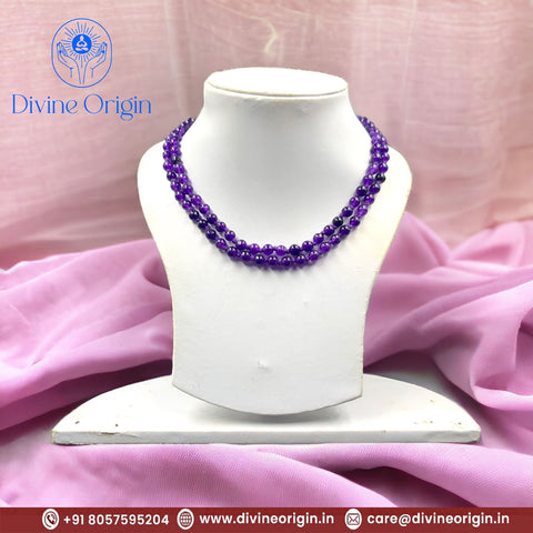 The Orignal Amethyst Mala The Orignal Amethyst Mala