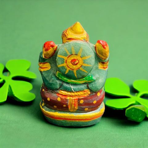 Green Jade  Ganesh Idol Green Jade  Ganesh Idol