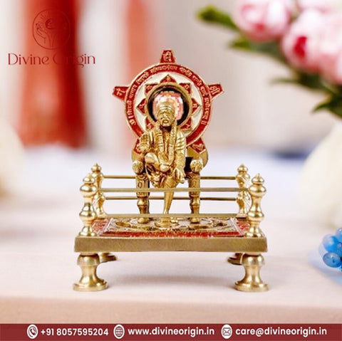 Sai Baba with Throne and Chowk Sai Baba with Throne and Chowk