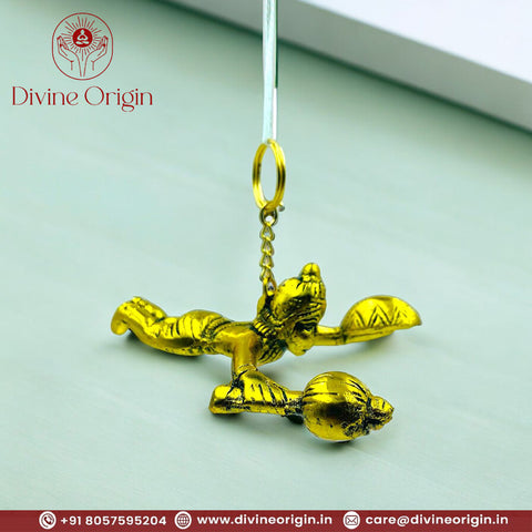 Lord Hanuman Flying with Sanjeevani Mountain Hanging Lord Hanuman Flying with Sanjeevani Mountain Hanging