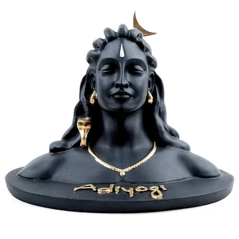 Black Adiyogi Shiva Statue, Lord Shankar Mahadev Black Adiyogi Shiva Statue, Lord Shankar Mahadev