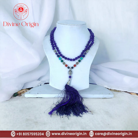 Exclusive yoga Seven Chakra mala (Colour Blue) Exclusive yoga Seven Chakra mala (Colour Blue)