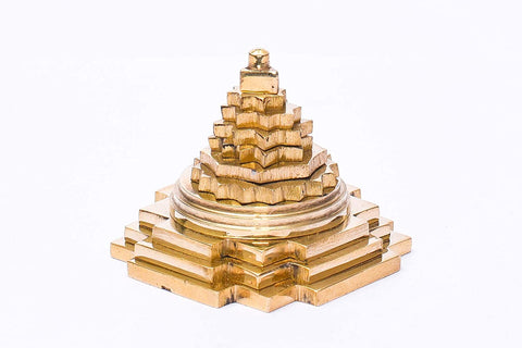 Brass meru Shree Yantra Brass meru Shree Yantra