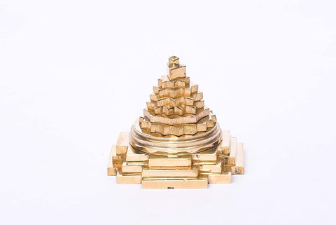 Brass meru Shree Yantra Brass meru Shree Yantra