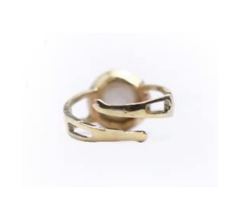 Certified Pearl 5.25ratti Asthdhatu Adjustable Ring Certified Pearl 5.25ratti Asthdhatu Adjustable Ring