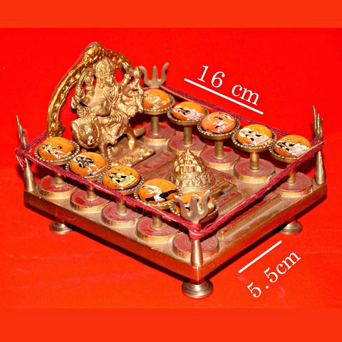 The Ten Mahavidyas Chowki yantra The Ten Mahavidyas Chowki yantra
