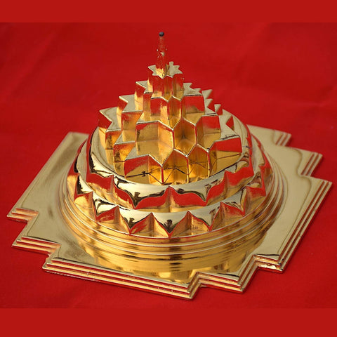 The Gold Plated Shree Yantra The Gold Plated Shree Yantra