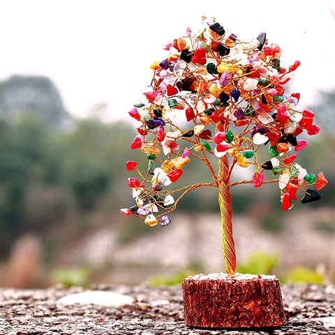 Attractive Reiki Healing Crystal Prosperity Stone Tree Attractive Reiki Healing Crystal Prosperity Stone Tree
