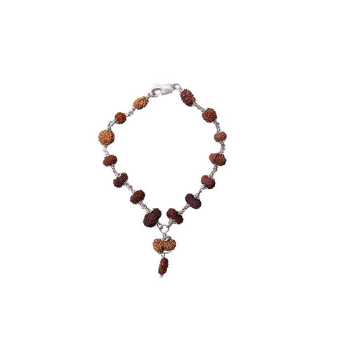 1 -14 Mukhi Rudraksha Silver Bracelet 1 -14 Mukhi Rudraksha Silver Bracelet