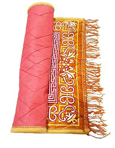 Velvet Aasan Met For Pooja, Prayer, Meditation Velvet Aasan Met For Pooja, Prayer, Meditation