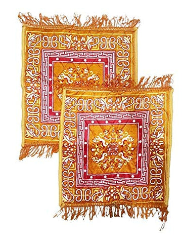 Velvet Aasan Met For Pooja, Prayer, Meditation Velvet Aasan Met For Pooja, Prayer, Meditation