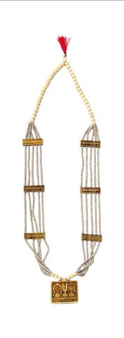 5 line tulsi mala with shrimn narayan locket 5 line tulsi mala with shrimn narayan locket