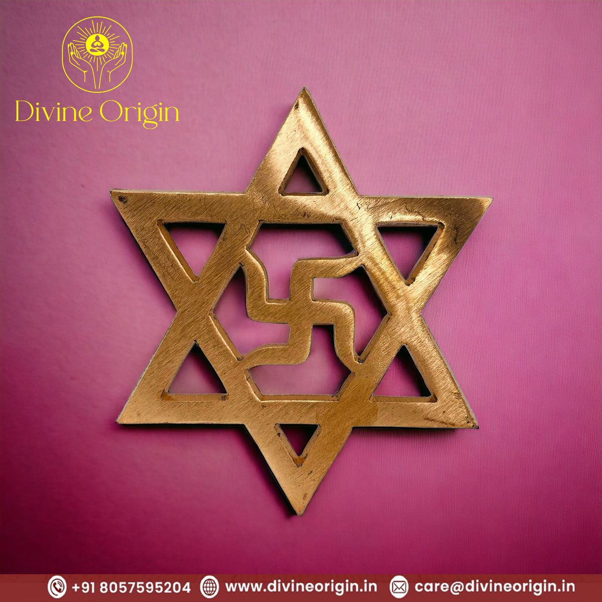 The Brown Copper Vastu Swastik Yantra