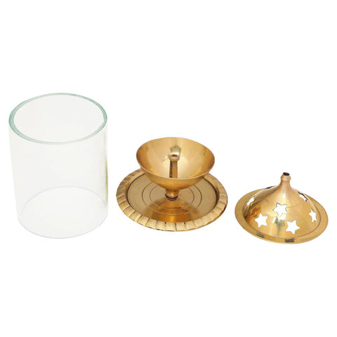 The Brass Akhand Jyoti Diya