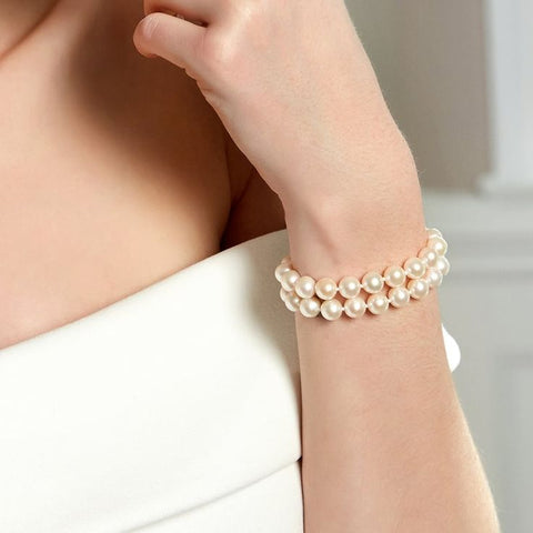 Pearl Double Strand Bracelet