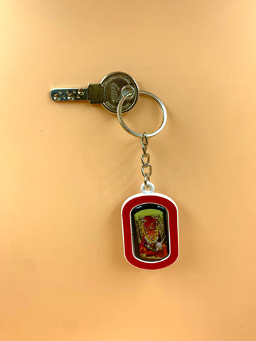 Bageshwar Dham Hanuman Ji Keychain (Pack Of 5 pcs)