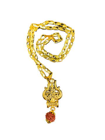 Rudraksha Bahubali mala With Shiva Locket