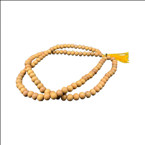 Original White sandalwood mala/White Chandan Mala