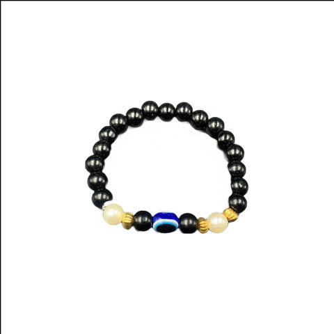 Rudraksh & Evil Eye Bracelet ( Pack of 5 pics)