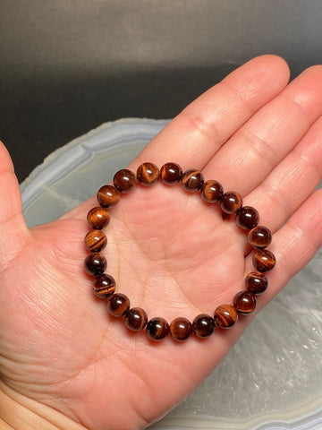 Red Tiger Eye Bracelet