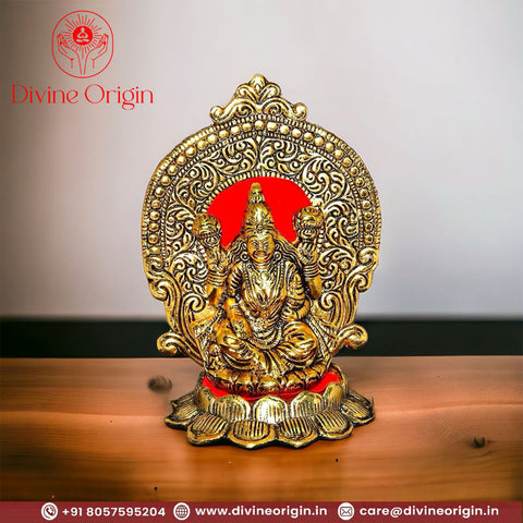 Laxmi Devi Brass Statue