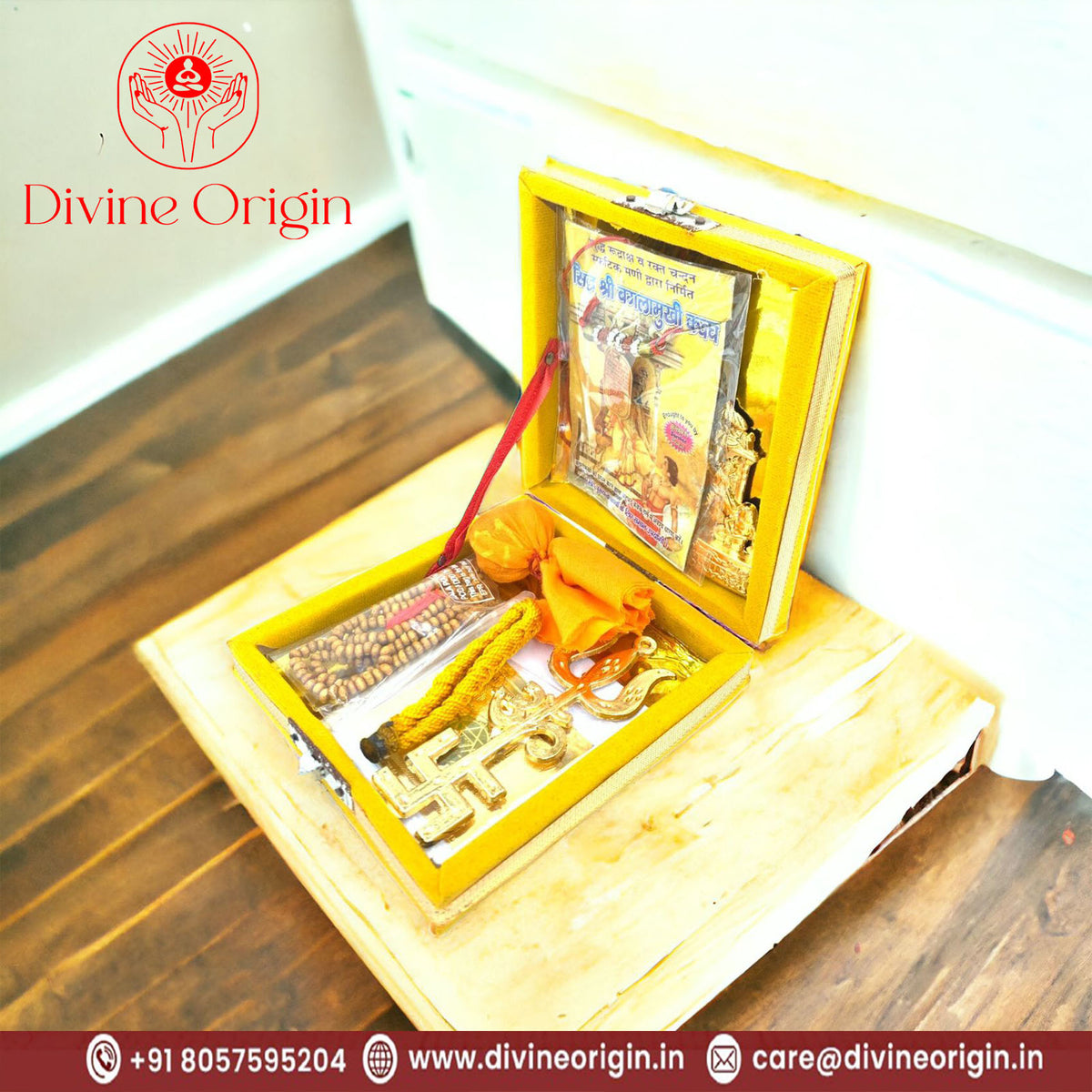 Shri Baglamukhi Kavach Box