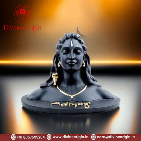 Black Adiyogi Shiva Statue, Lord Shankar Mahadev