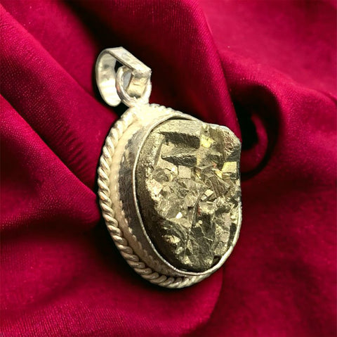 The Original Pyrite Pendent (Locket)