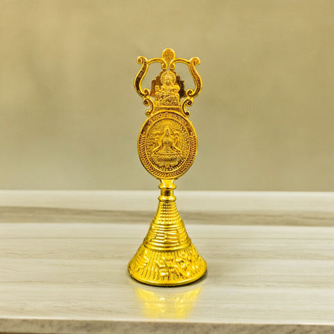 Trishul Shape Mandir Worship Bell Use For Puja