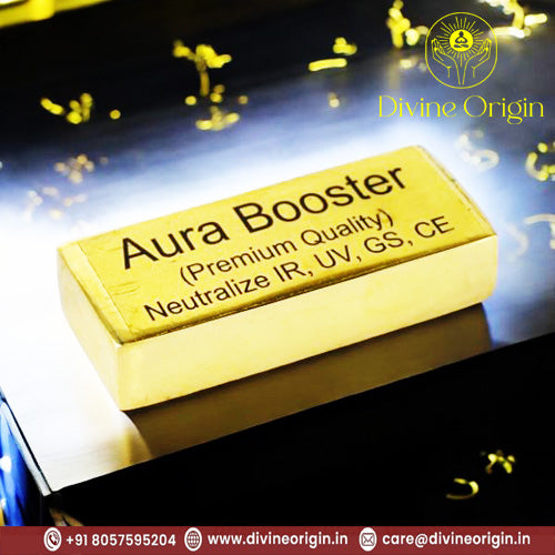 Brass vastu aura booster (Color : Golden)