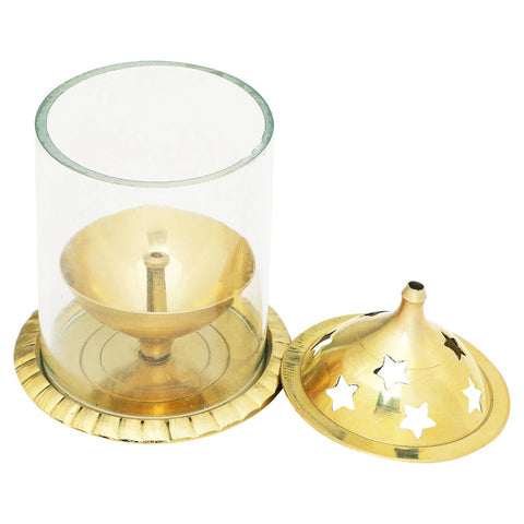 The Brass Akhand Jyoti Diya