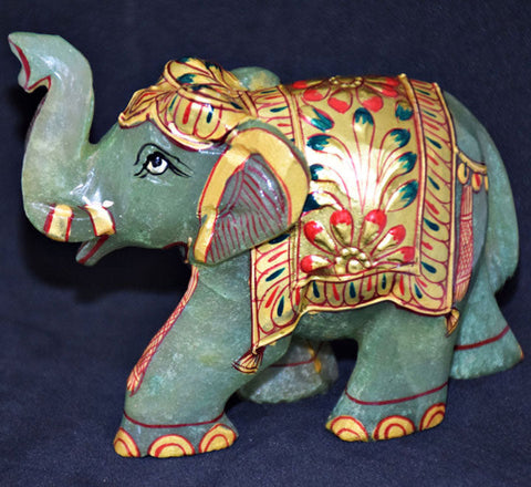 Green Jade Elephant