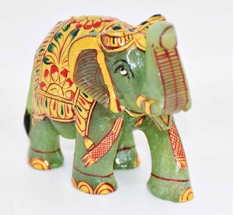 Green Jade Elephant