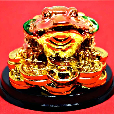 Fengshui Gold Money 3 Legged Frog